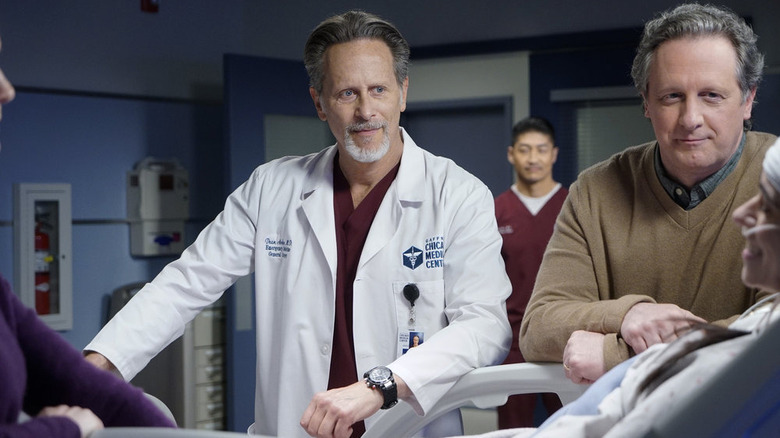 Steven Weber Reveals The Hilarious Chicago Med Moments You'll Never See ...