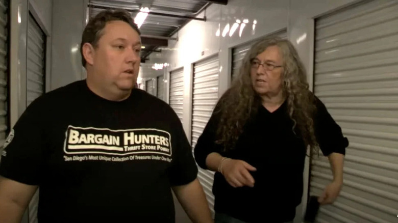 Gunter Nezhoda walking through storage facility