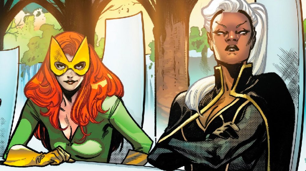 Storm and Jean Grey