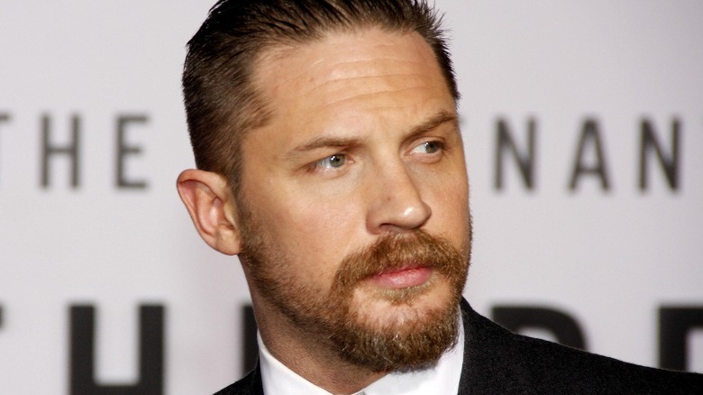 Tom Hardy smoldering