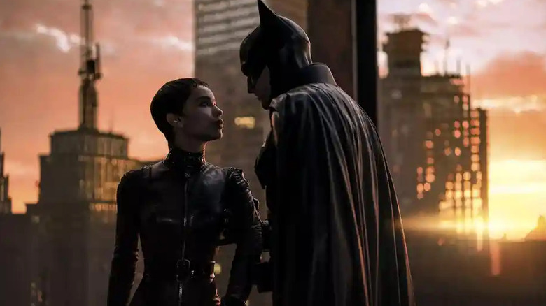 Batman and Catwoman in Gotham