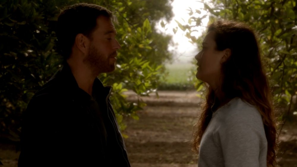 Tony and Ziva discussing their relationship on NCIS