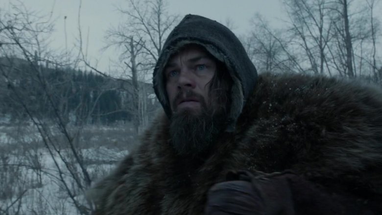 Leonardo DiCaprio in The Revenant