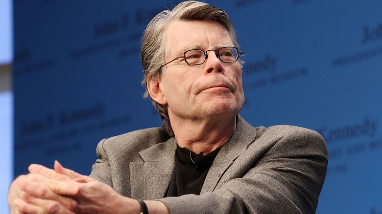 Stephen King looking to right