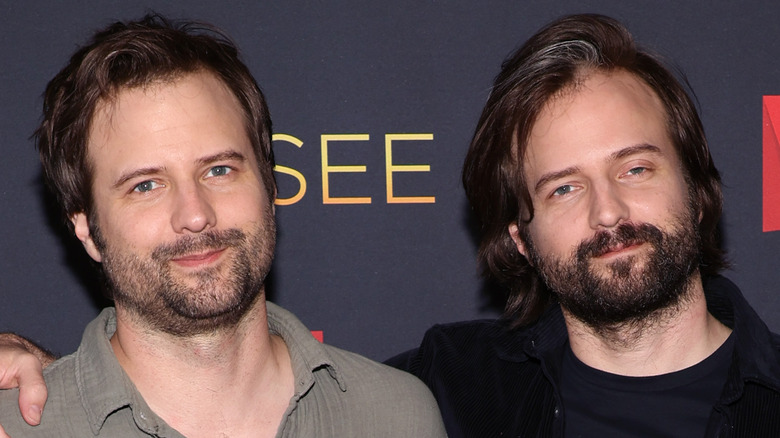 The Duffer brothers smiling