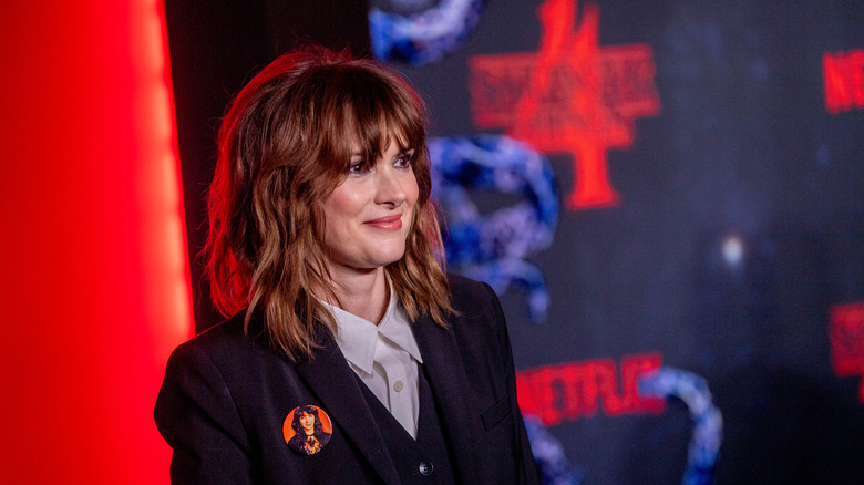 Winona Ryder at the Stranger Things 4 premiere