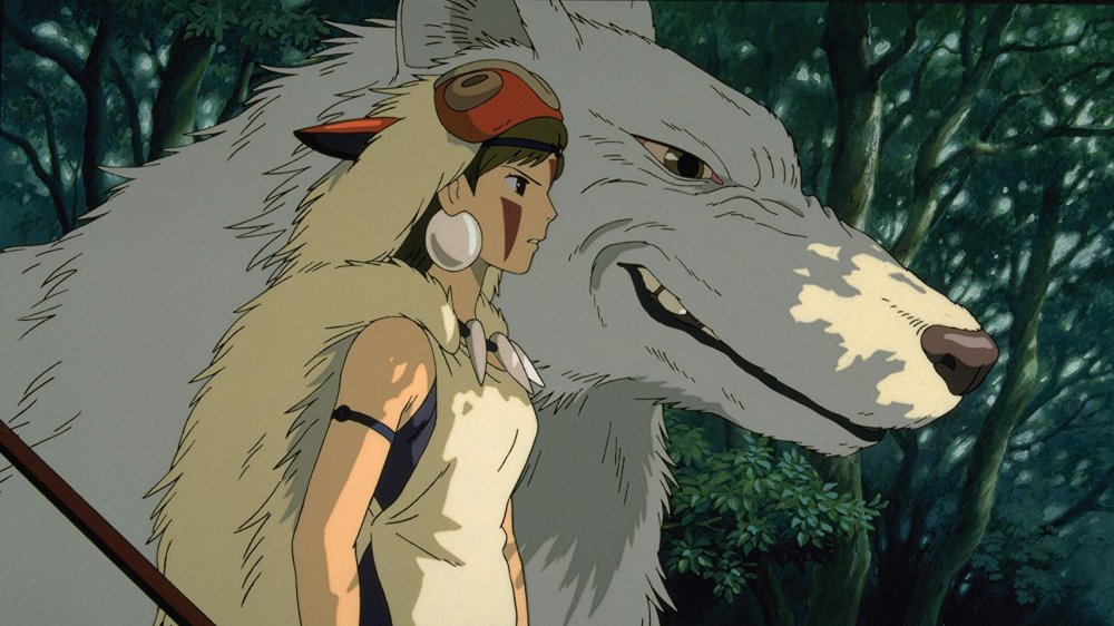 Scene from Princess Mononoke