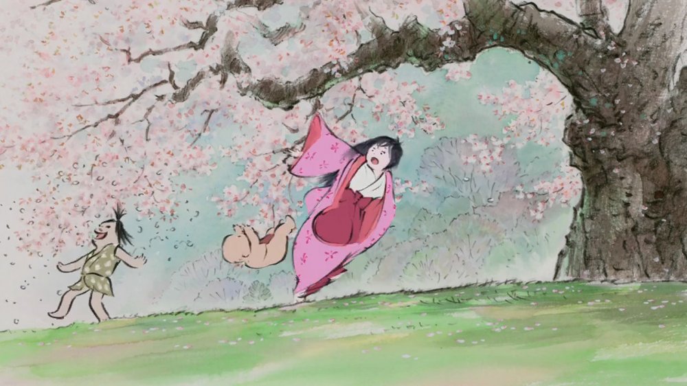 Scene from The Tale of the Princess Kaguya