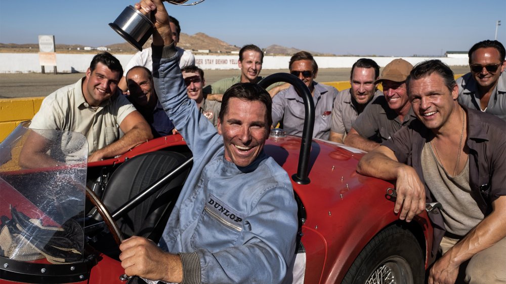 Christian Bale in Ford v Ferrari