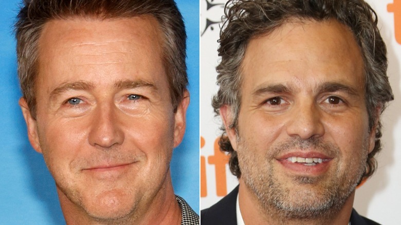 Edward Norton and Mark Ruffalo