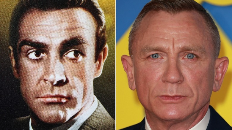 Sean Connery and Daniel Craig