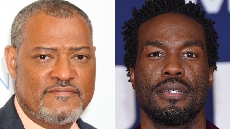 Laurence FIshburne and Yahya Abdul-Mateen II