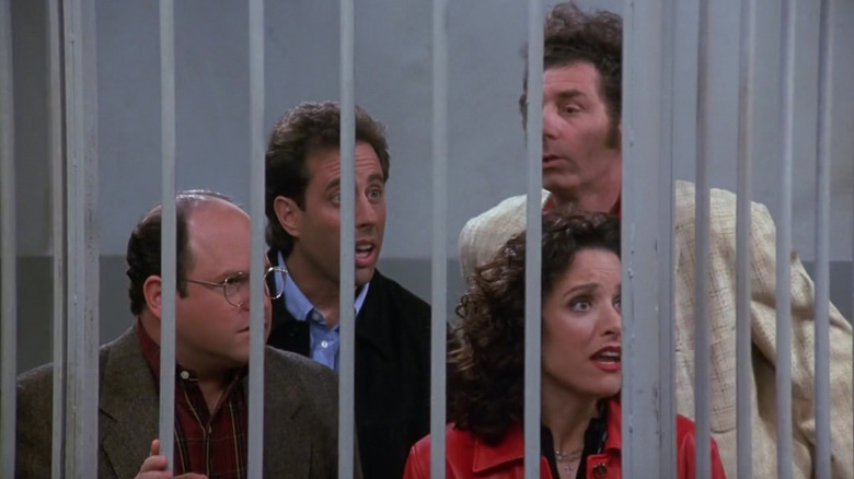 Jerry, Elaine, George, and Kramer in jain