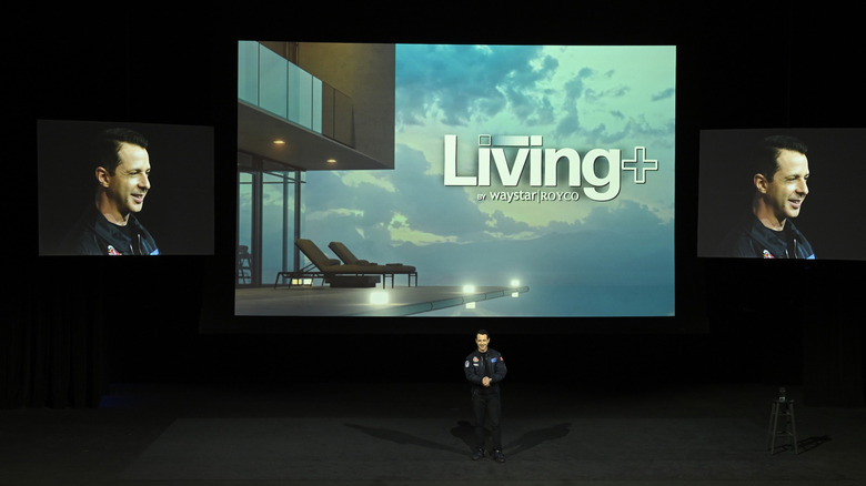 Kendall presenting Living+