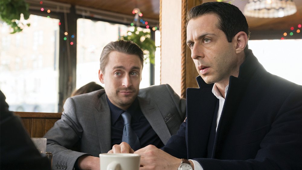 Kieran Culkin and Jeremy Strong in Succession