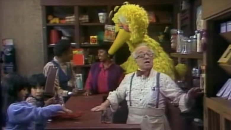 Mr. Hooper on Sesame Street