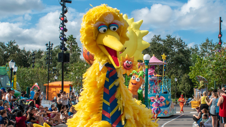 Big Bird on parade