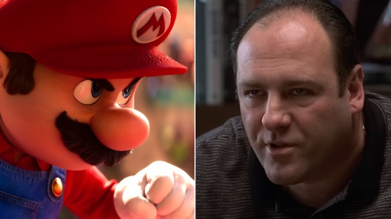 Mario and Tony Soprano 