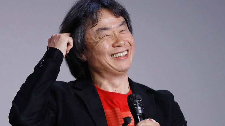 Shigeru Miyamoto smiling