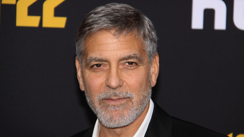 George Clooney smiling