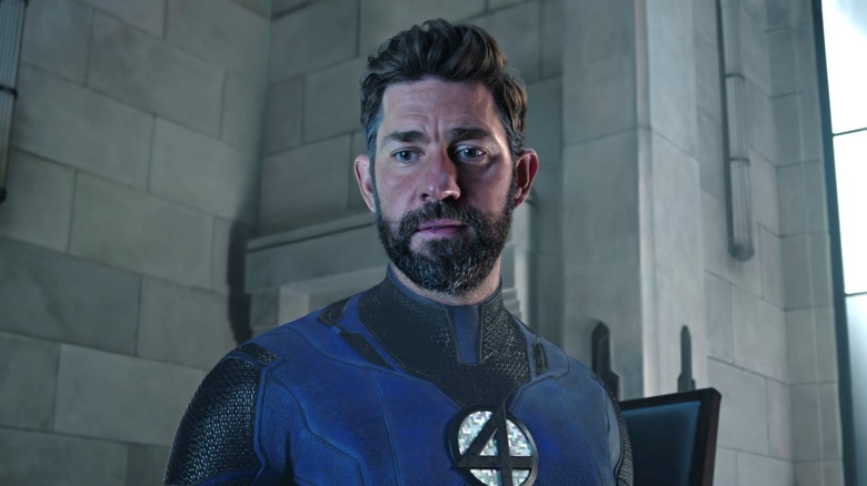 Mr. Fantastic looking concerned