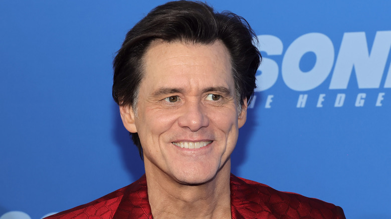 Jim Carrey smiling