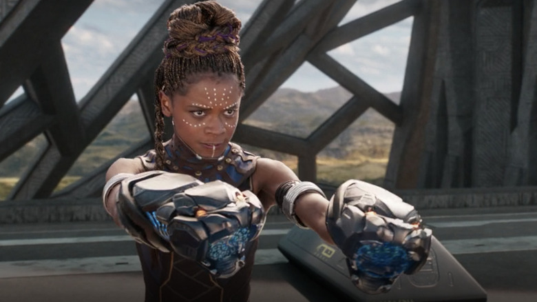 Shuri joins the fight