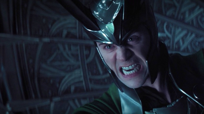 Loki in a moment of angry insecurity