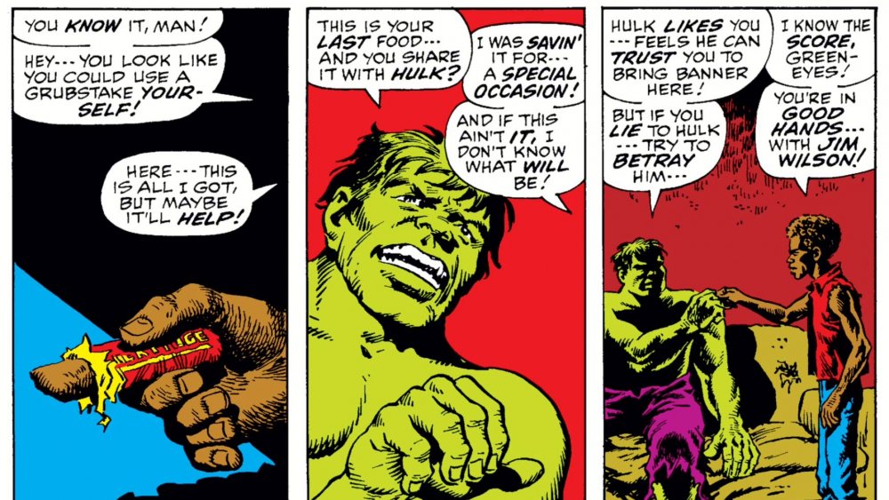 1970's Incredible Hulk #131, Jim Wilson, superhero sidekicks