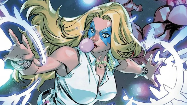 Dazzler flashes powers