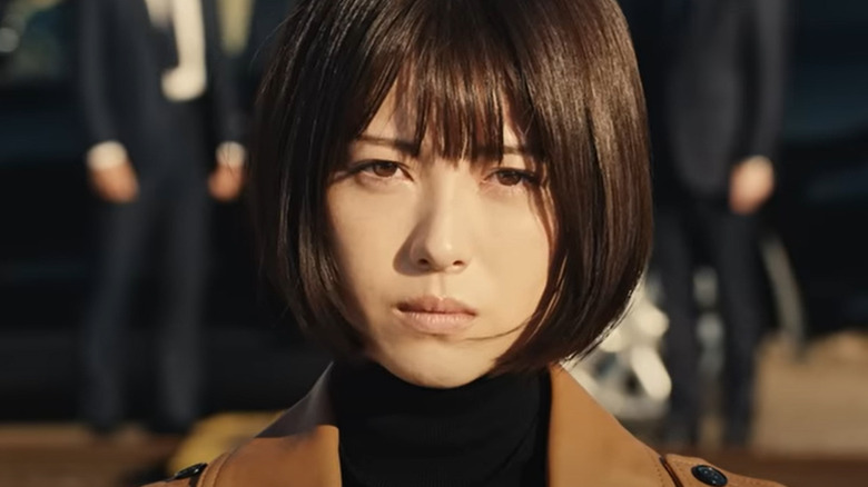 Ruriko Midorikawa looks incredulous 