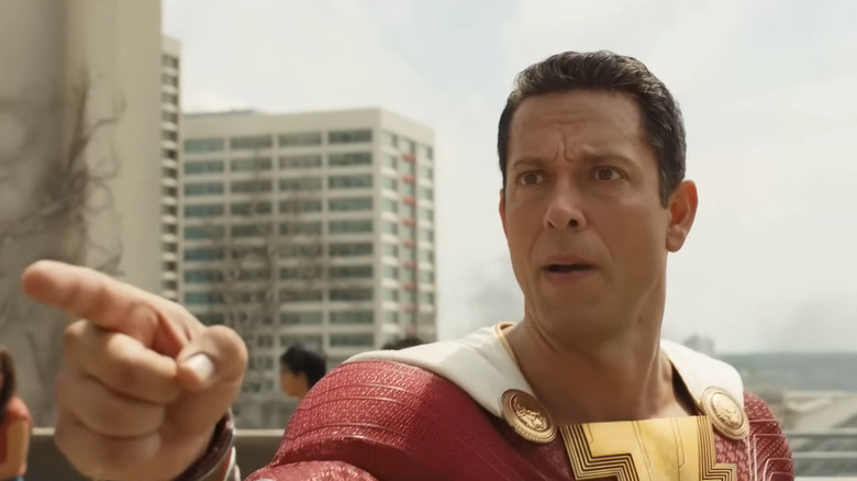 Shazam pointing