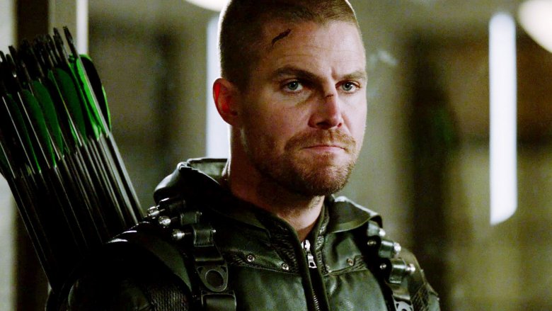 Stephen Amell as Oliver Queen/Green Arrow in "Arrow"