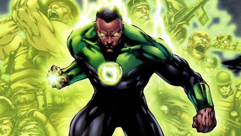 John Stewart/Green Lantern by Ed Benes from "Green Lantern #49"