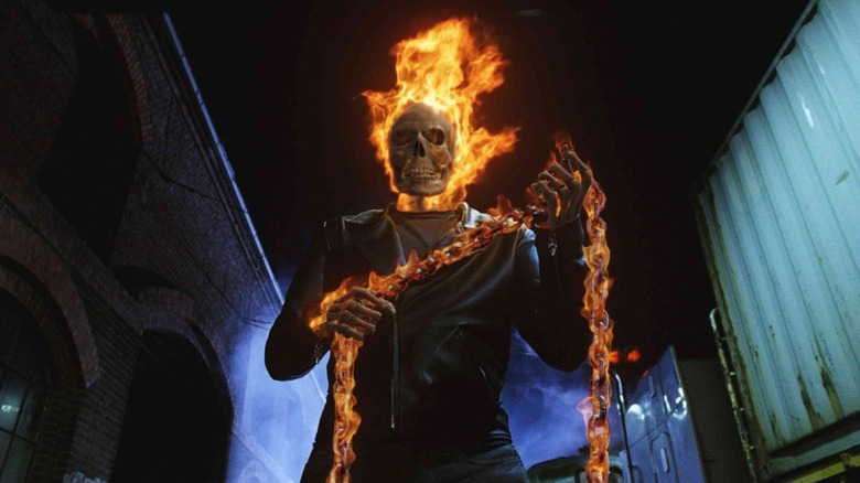 Ghost Rider ready to take on someone evil