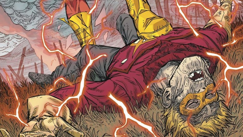 Johnny Thunder's death from Flash #57