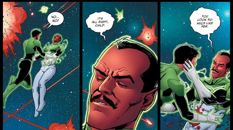 The death of Sinestro