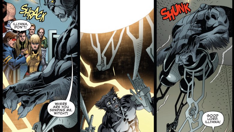 Magik kills Dark Beast in 2019's Uncanny X-Men #20