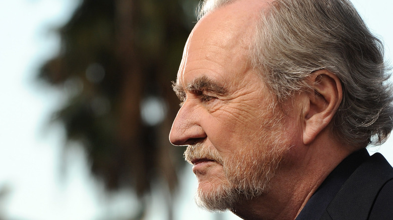 Wes Craven and palm tree