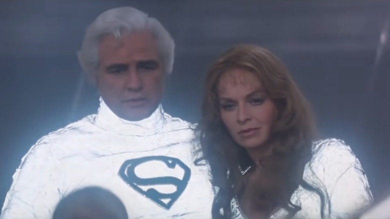 Marlon Brando in "Superman"