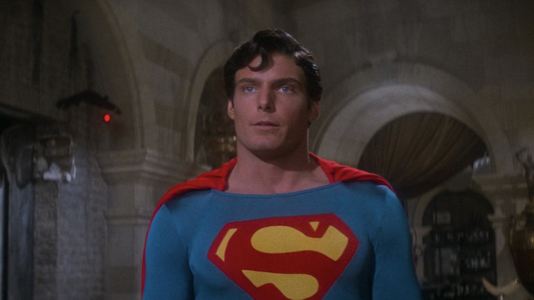 Superman with the original film S logo