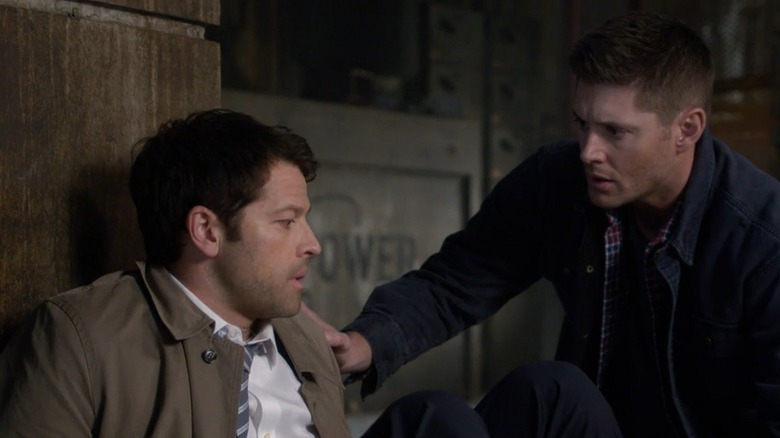 Dean checks on Cas