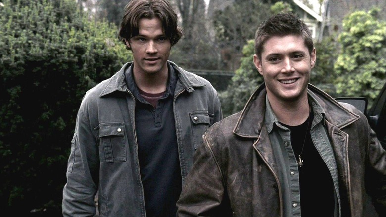 Dean and Sam smiling