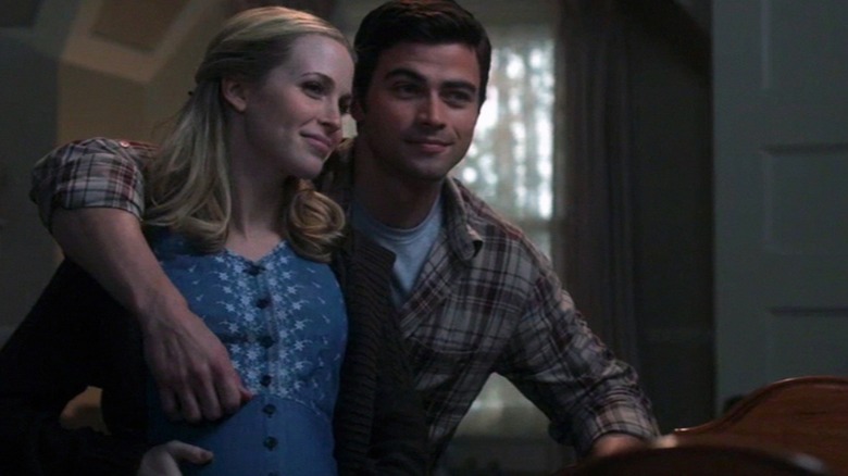 John and Mary Winchester smiling