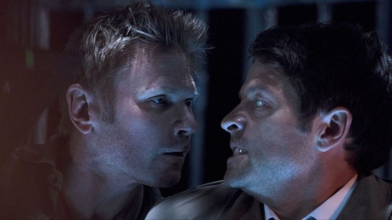 Castiel and Lucifer on Supernatural