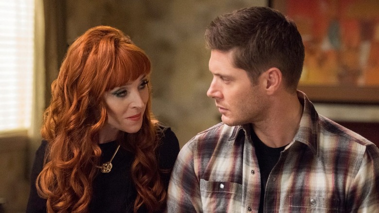 Rowena and Dean Winchester