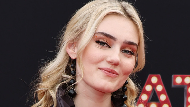 Meg Donnelly attends the premiere of Disney's "Better Nate Than Ever" at El Capitan Theatre on March 15, 2022 in Los Angeles, California.