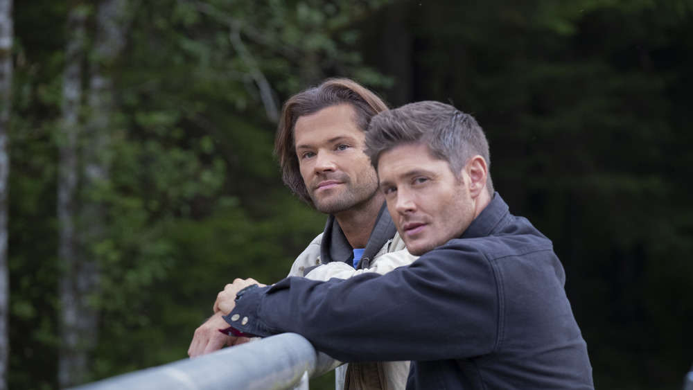 Dean and Sam on the bridge