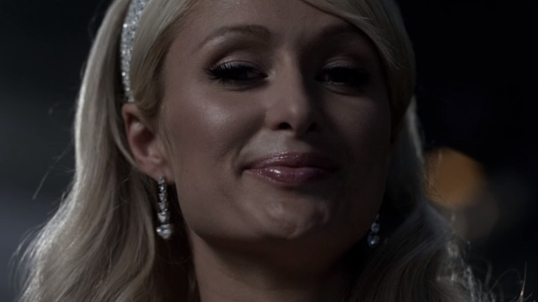 Paris Hilton smiling