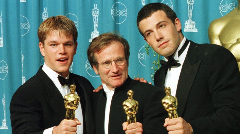 Matt Damon, Robin Williams and Ben Affleck